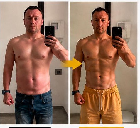 Antes y después de un cliente tras el programa de 90 días